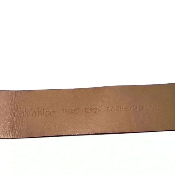 Calvin Klein Belt synthetic leather Size Large - Picture 5 of 12